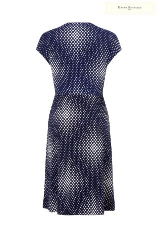 Uttam Boutique Spotty Print Jersey Dress
